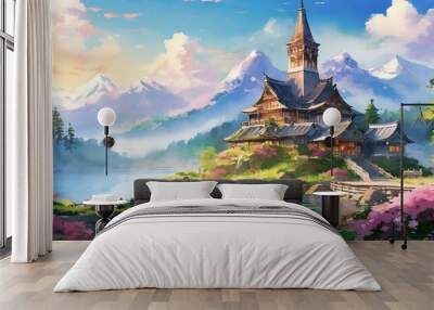 fairytale nature Wall mural