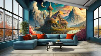 fantasy landscape Wall mural