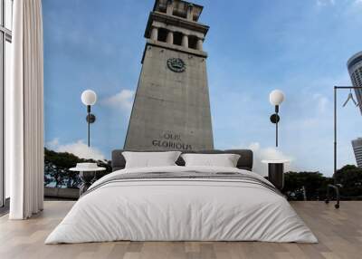 The Cenotaph - Esplanade Park - Singapore Wall mural