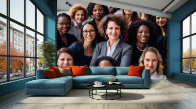 diversity and inclusivity photography woman workplace Wall mural