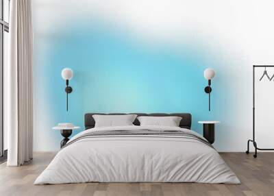 abstract blue gradient light Wall mural