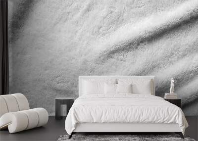 Abstract texture towel fabric for background Wall mural