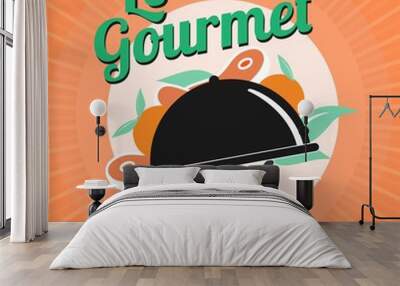 le gourmet Wall mural