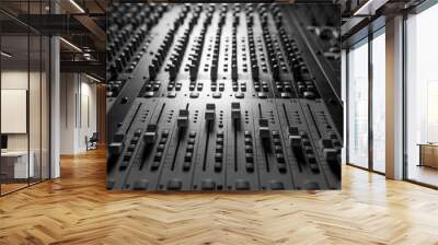 Sound music mixer control panel Wall mural