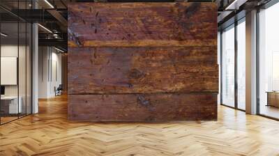 Wood texture background surface with old natural pattern. Natural template Wall mural