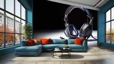 gaming headphones Wall mural