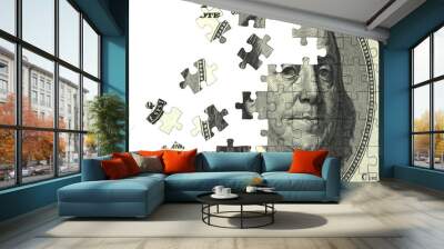 Dollar Wall mural