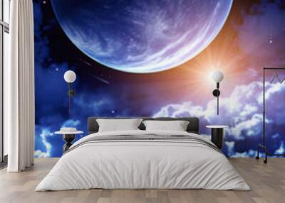 Space Wall mural