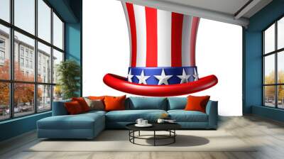 American Hat Wall mural