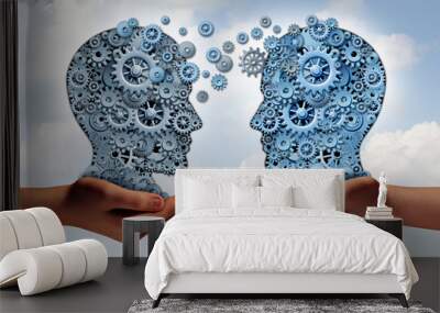 Business Technology Wall mural