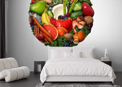 Healthy Food Wall mural