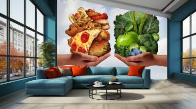 Nutrition Choice Wall mural