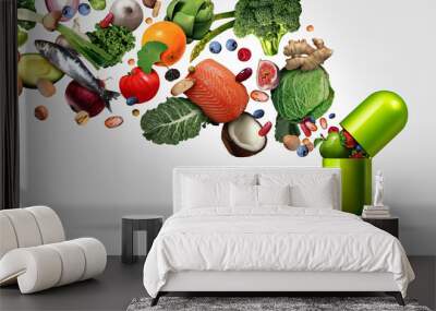 Nutritional Supplement Wall mural