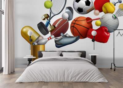 Sports Supplements Wall mural