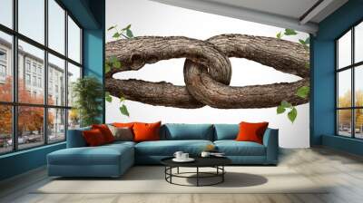 Strong Chain Concept Wall mural