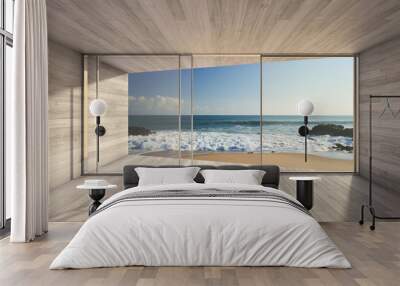 empty modern lounge area Wall mural