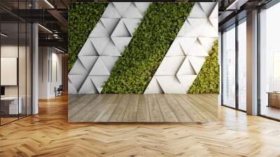 Vertical garden in modern interior Wall mural