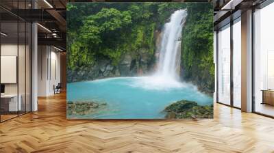 Waterfall Hike Wall mural