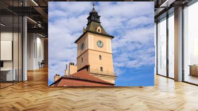 Brasov County Museum of History clock tower Wall mural