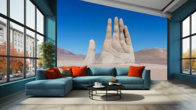 The Hand of the desert in the Atacama desert, Chile Wall mural