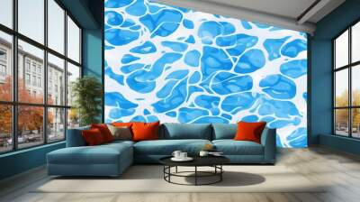 Abstract Water Texture. Wall mural