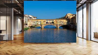 Famoue Ponte Vecchio, Florence, Italy Wall mural