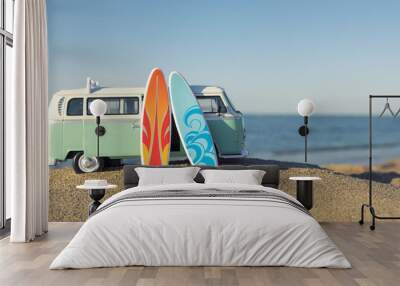 Surfing way of life Wall mural