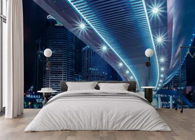 the night view Wall mural