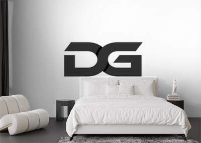 d g logo Wall mural