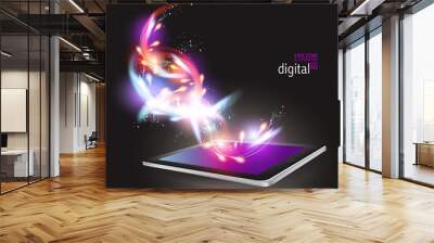 tablet design 2 Wall mural