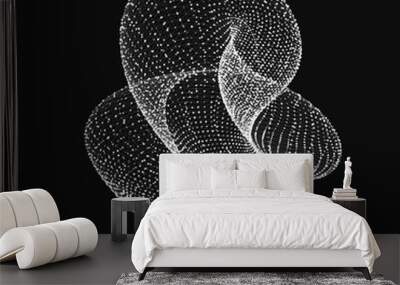 abstract vector object Wall mural