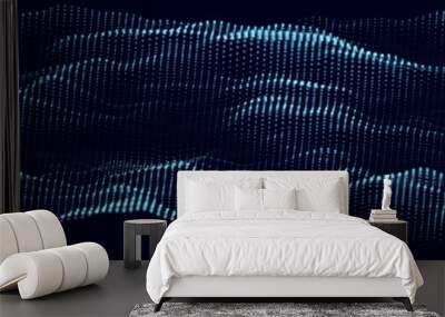 abstract vector object Wall mural