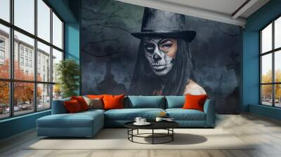 Halloween holidays. Wall mural