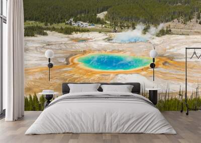 Grand Prismatic Spring Wall mural