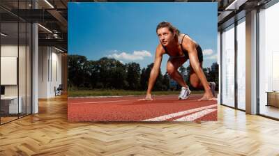 Workout Wall mural