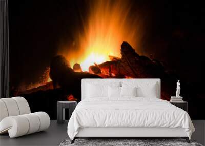 Bonfire Wall mural