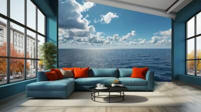 Open Sea View Wall mural