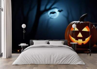 halloween background wallpaper Wall mural