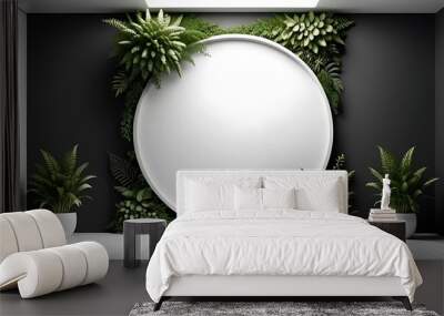 neutral abstract nature concept space text overlay effect visual design elements like photos posters wall Wall mural