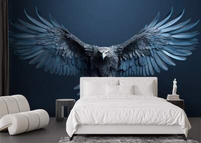 Eagle Animal Photography Isolated Background Wall mural