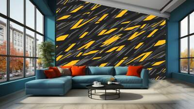 Abstract background with rough irregular stripe pattern Wall mural