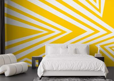 abstract background with zigzag lines pattern Wall mural