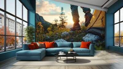 Outdoor activities for a more active lifestyle Wall mural