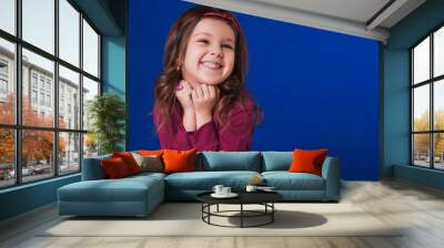 Emotions of a little girl Wall mural