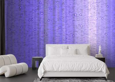 Blue glowing abstract background Wall mural