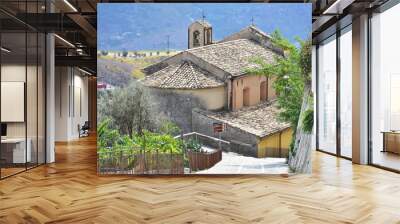 Gerace village in South of Calabria in Italy
 Wall mural