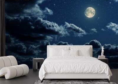 big moon Wall mural