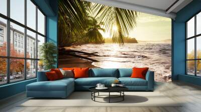 Coast in Costa Rica Wall mural