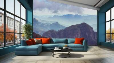 Mountains in Mexico Wall mural