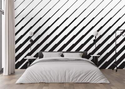 Geometric degrade lines gradient motif Wall mural